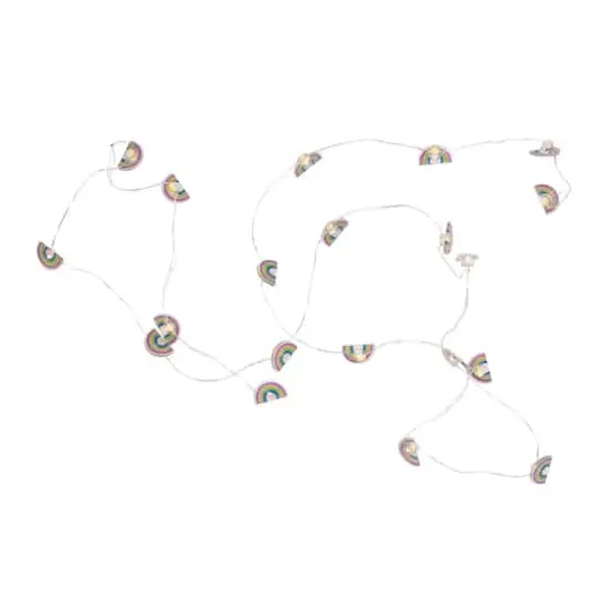 10ct. LED Rainbow Fairy Lights Set {4}