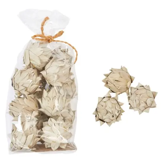 Hello Honey&reg; 3" Handmade Dried Natural Palm Leaf Artichokes, 13ct. {1}