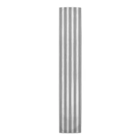 Nautical Stripes Indoor/Outdoor Table Runner Gray {1}