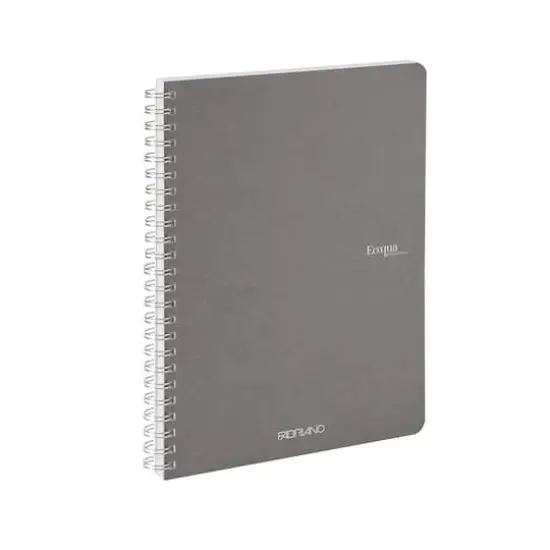 Fabriano&reg; EcoQua Spiral Bound Notebook Grey {7}