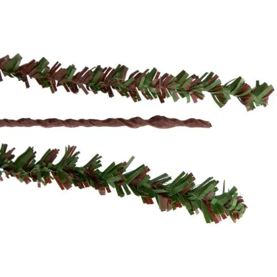 2ft. Unlit Green & Brown Warsaw Twig Artificial Christmas Tree with Burlap Base {3}