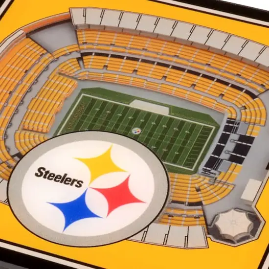 3D StadiumView Coasters Pittsburgh Steelers {5}