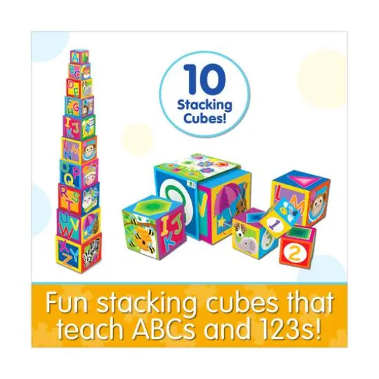 Play & Learn - Stacking Cubes {8}