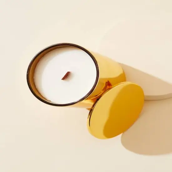 makesy 8oz. Lustrous Gold Aura Vessel + Lid, 12ct. {3}