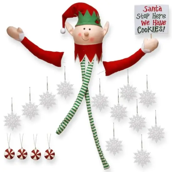 Santa's Elf Tree Dress Up Kit {1}