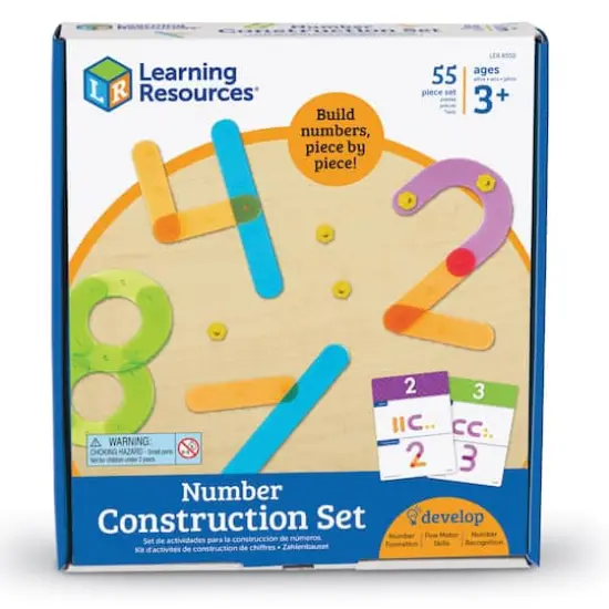 Learning Resources Number Construction Activity Set {1}