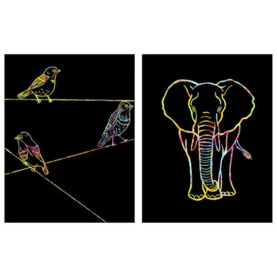 Now You See It!® Color Splash 8.5" x 11" Art Papers, 30 Sheets {1}