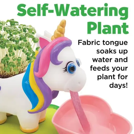 Creativity for Kids&reg; Self-Watering Plant Pet Unicorn {4}