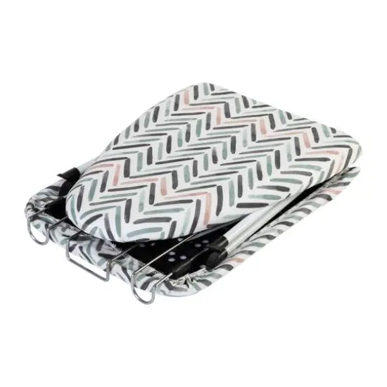 Honey Can Do Patterned Tabletop Collapsible Ironing Board with Cover {9}