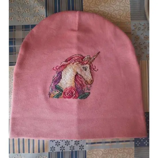 MP Studia Unicorn Cross Stitch On Clothes Kit {9}