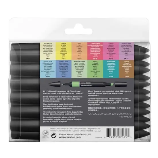 Winsor & Newton&reg; ProMarker&trade; 13 Marker Set, Set 2 {3}