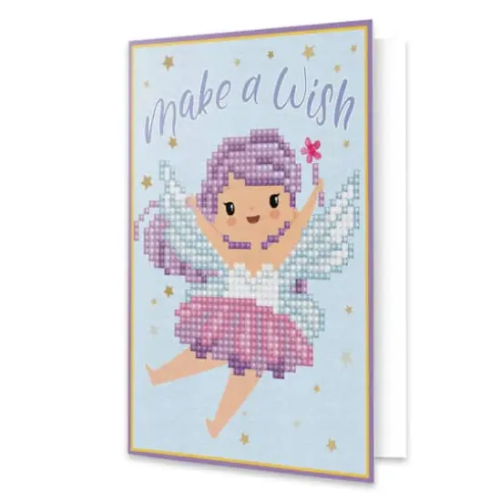 Diamond Dotz&reg; Make a Wish Diamond Painting Greeting Card Kit {1}