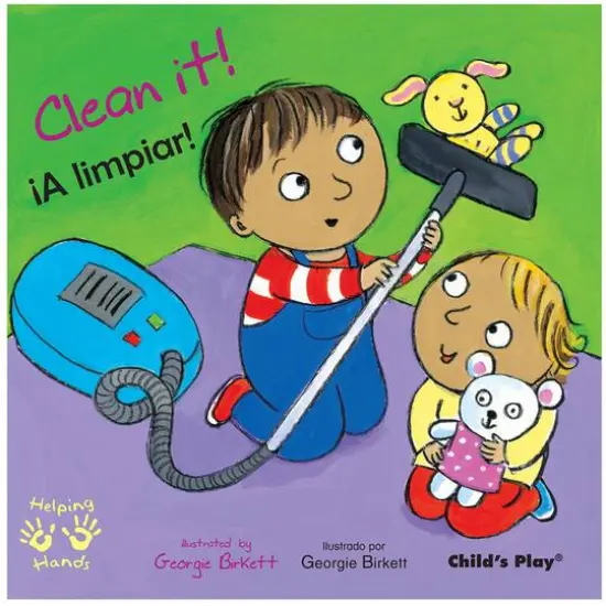 Child's Play Helping Hands/Manos Amigas Bilingual Books, Set of 4 {4}