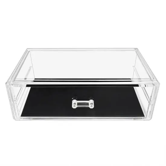 Sorbus Large Acrylic 1-Drawer Cosmetic Organizer {5}