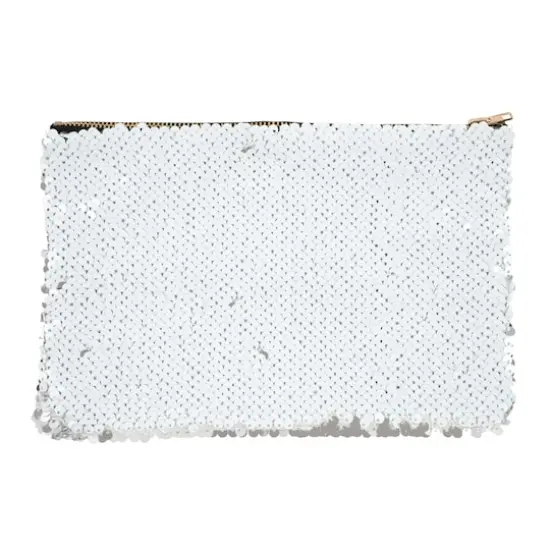 9" x 6" Flip Sequin Sublimation Zipper Pouch by Make Market&reg; {1}