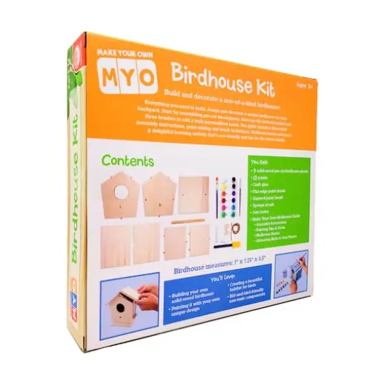 Make Your Own Birdhouse Kit {3}