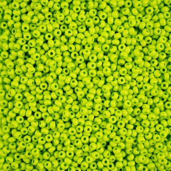John Bead Terra Intensive 8/0 Czech Glass Seed Beads, 500g Light Green Matte {1}
