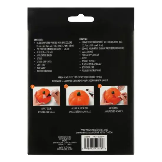 5.5" Ghost Light-Up 3D Diamond Art Kit by Make Market&reg; {5}