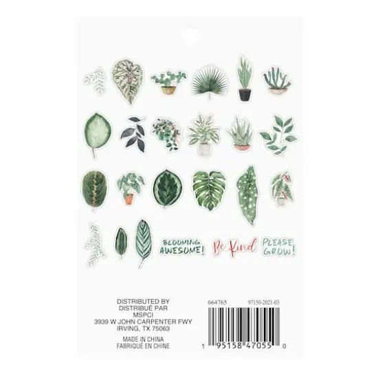 Green Plants Die Cut Stickers by Recollections&trade; {6}