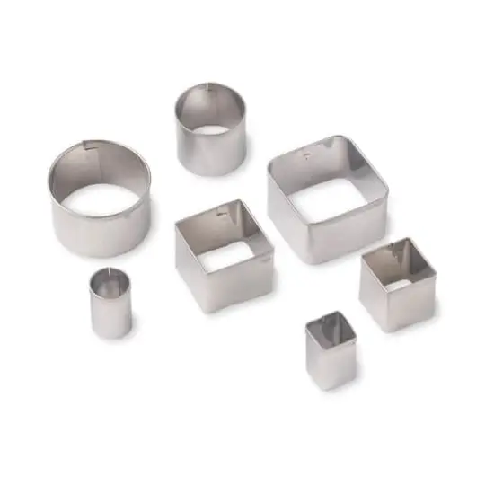 Square & Circle Premium Clay Cutters By Craft Smart&reg; {5}