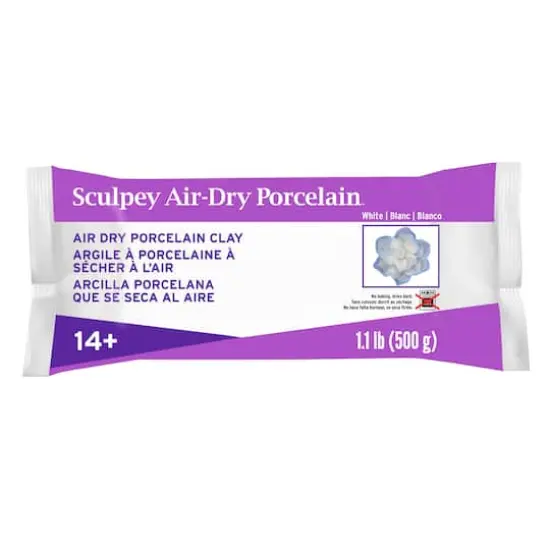 1.1lb. Sculpey&reg; Air-Dry Porcelain Clay {5}