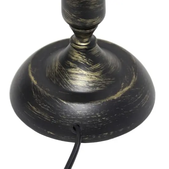Simple Designs 23" Traditional Candlestick Table Lamp Oil Rubbed Bronze {8}