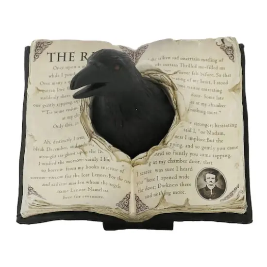 7" Poe's Raven Tabletop Book by Ashland&reg; {1}