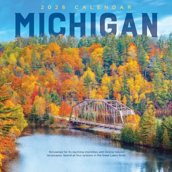 2026 Michigan Wall Calendar {1}