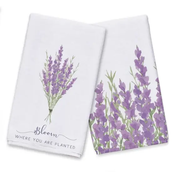 Bloom Where Planted Tea Towel - Set of 2 {1}
