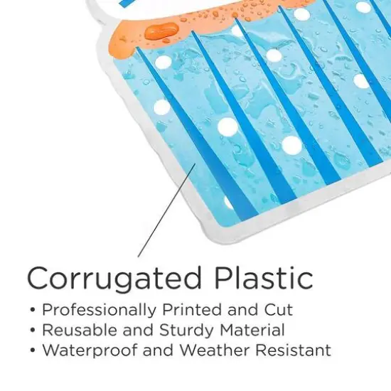 Kate Aspen&reg; Rainbow Birthday Yard Sign Set {5}