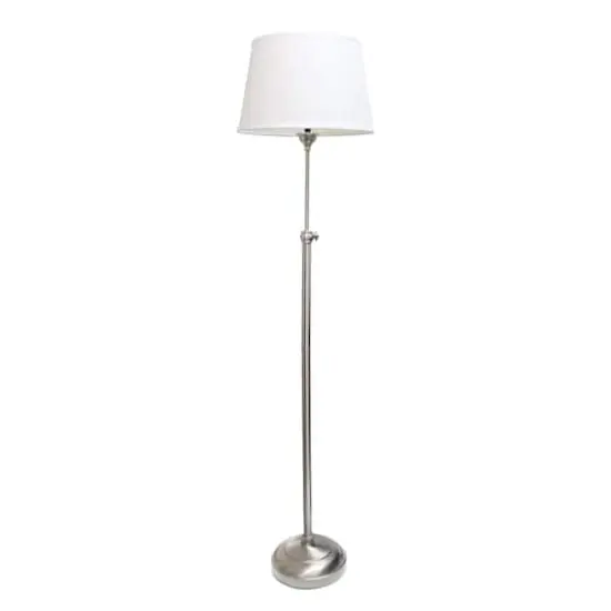 Lalia Home Brushed Nickel Extendable Lamp Set {11}