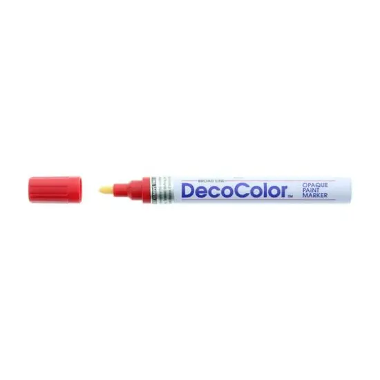 Decocolor&trade; Broad Paint Marker Red {1}