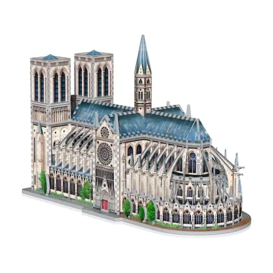 Castles & Cathedrals - Notre-Dame de Paris 3D Puzzle: 830 Pcs {9}