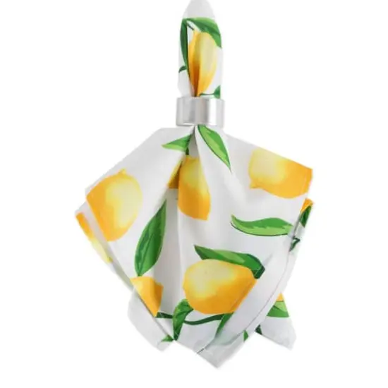 DII&reg; Lemon Bliss Print Outdoor Napkins, 6ct. {5}