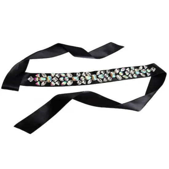 CousinDIY Silver Crystal AB Glass Sew-On Rhinestones, 48ct. {6}