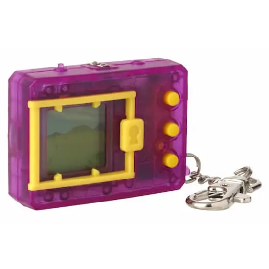 Bandai Purple Original Digimon Digivice Virtual Pet Translucent {1}