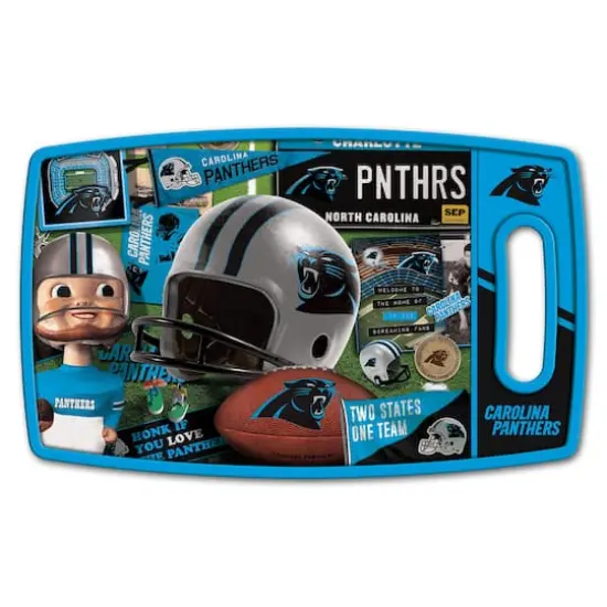 NFL Retro Series Cutting BoardCarolina Panthers {1}