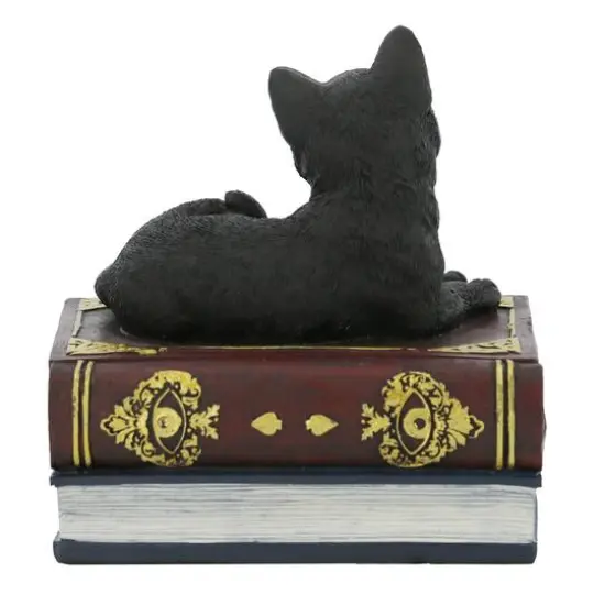 4.5" Black Cat with Books Tabletop D&eacute;cor by Ashland&reg; {6}