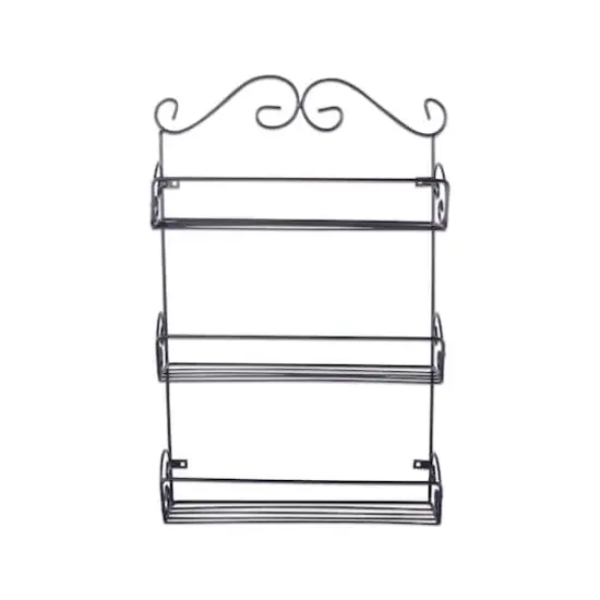 DII&reg; 18" Black Pantry Spice Rack {1}