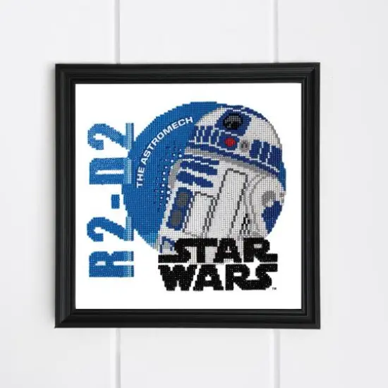 Camelot&reg; Dots R2D2 the Astromech Diamond Painting Kit {5}