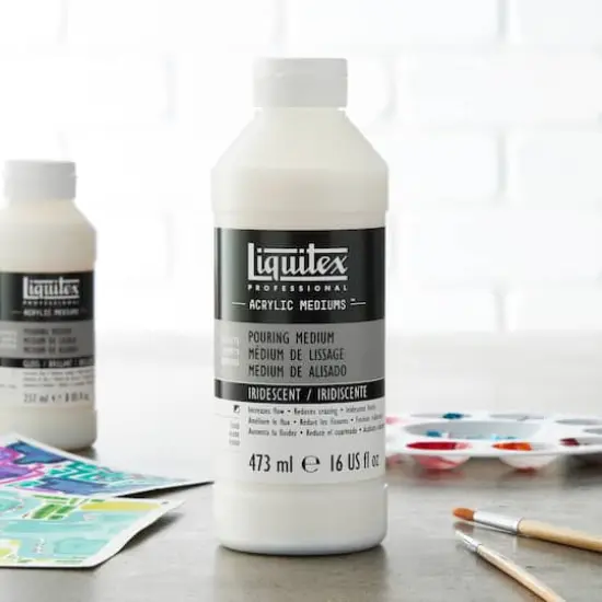 Liquitex&reg; 16oz. Iridescent Pouring Medium {3}