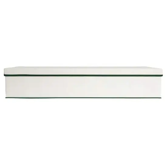 Household Essentials Gift Wrap Storage Box Natural and Green {12}