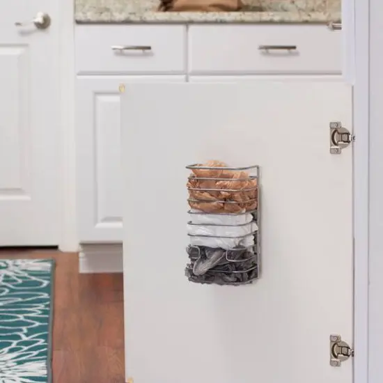 Household Essentials 8" Cabinet Door Trash Bag Holder {3}