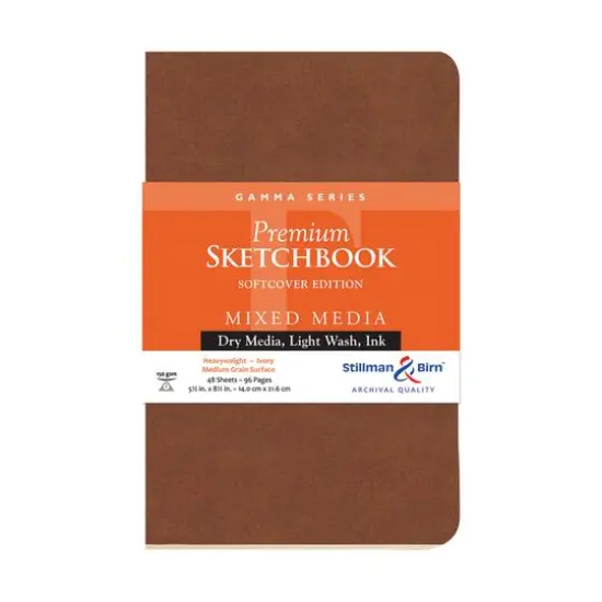 Stillman & Birn&trade; Gamma Series Premium Softcover Mixed Media Sketchbook {1}