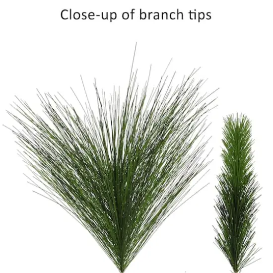 3.5ft. Pre-Lit Potted Artificial Tree, Clear Lights {7}