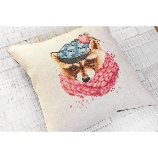 Luca-s Pillow Counted Cross-Stitch Kit {4}