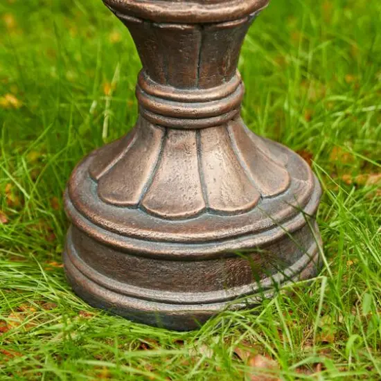 Glitzhome&reg; 22.5" Artichoke Garden Statue Bronze {6}