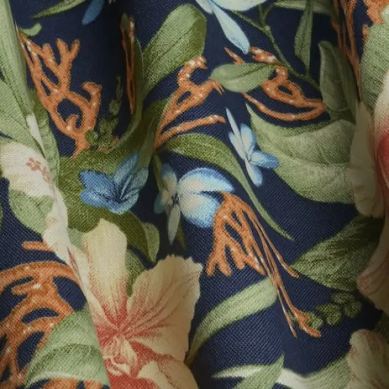Tommy Bahama Ink Fleur Mar Outdoor Fabric {5}