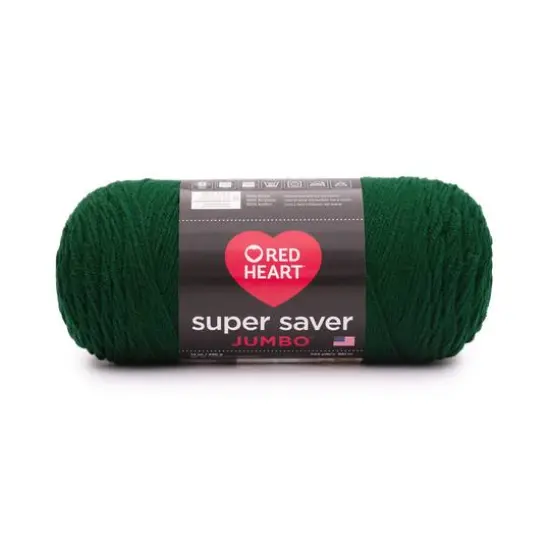 Red Heart&reg; Super Saver&reg; Solid Jumbo Yarn, 14oz. Hunter Green {1}