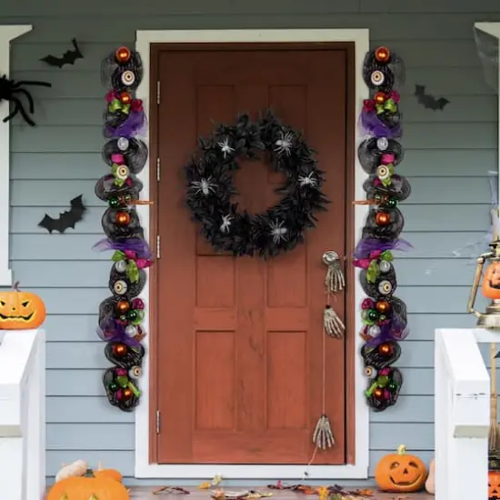 6ft. Eyeball & Ornament Mesh Garland by Ashland&reg; {3}